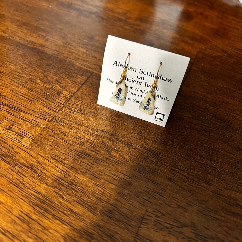 Bluebonnet earrings